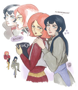 Karala x Sheryl 02 (Space Runaway Ideon)