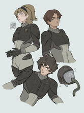 AEŌN - Eilon&#39;s task force + Imperial Flightsuit study