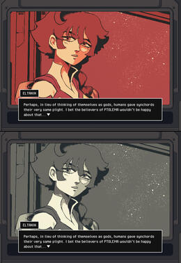 Dialogue mockup