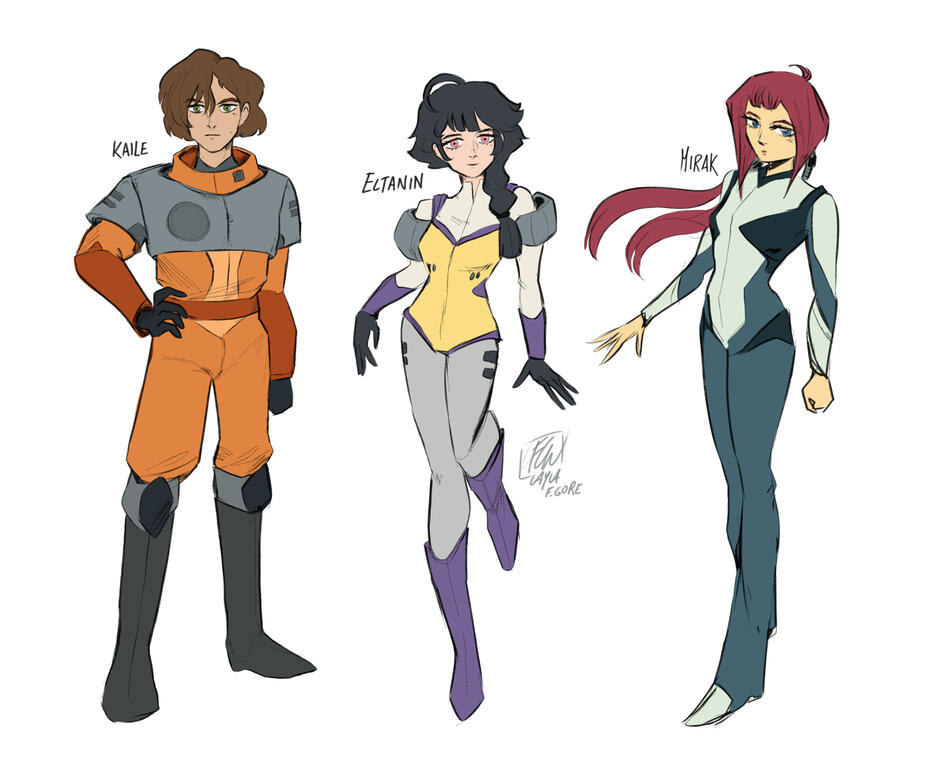 PARSEC - Kaile, Eltanin and Mirak designs